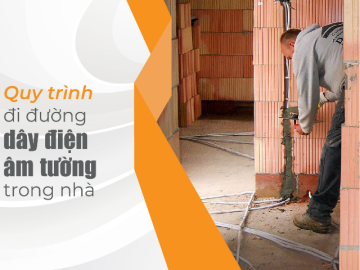 Đi dây điện âm tường